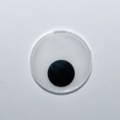 PLUSH TOY EYE WITH DISC 18 mm